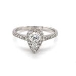 Teardrop Engagement Ring thumbnail 1