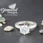 Emerald Cut Rose Gold Ring thumbnail 1