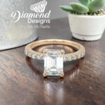 Blush Round Solitaire Ring thumbnail 1