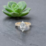 Classic Gold Bridal Ring thumbnail 1