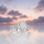 Teardrop Diamond Ring thumbnail 3