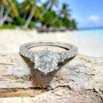 Accented Diamond Engagement Ring thumbnail 2