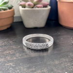 Two Row Diamond Band thumbnail 2