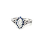 Custom Marquise Engagement Ring thumbnail 1