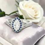 Custom Marquise Engagement Ring thumbnail 4
