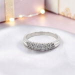 Two Row Diamond Band thumbnail 3
