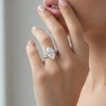 Marquise Split Shank Engagement Ring thumbnail 4