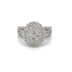 Oval Cluster Ring thumbnail 1