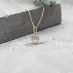 Mother of Pearl Heart Pendant thumbnail 2
