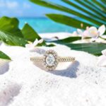 Oval Halo Engagement Ring thumbnail 3