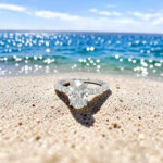 Oval Lab Grown Engagement Ring thumbnail 3