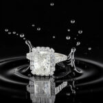 Radiant Cut Halo Engagement Ring thumbnail 3