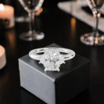 Radiant & Trapezoid Cut Engagement Ring thumbnail 2
