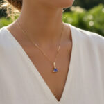 Triangle Tanzanite Pendant thumbnail 3