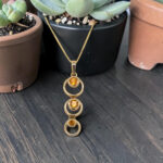 Citrine Triple Circle Pendant thumbnail 3