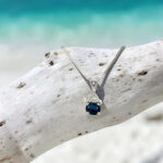 Sapphire & Diamond Pendant thumbnail 2