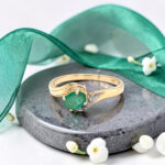 Emerald & Diamond Ring thumbnail 2