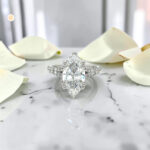 Marquise Split Shank Engagement Ring thumbnail 2