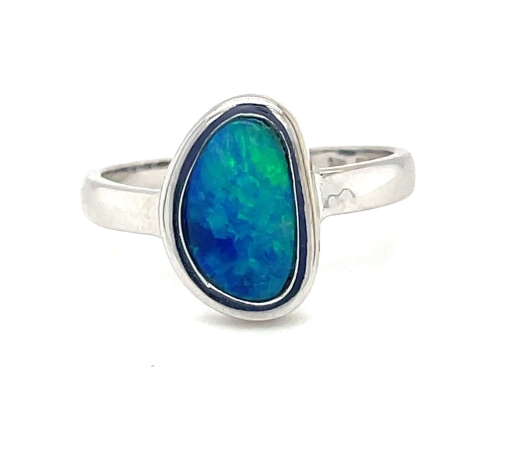 Opal Doublet Ring