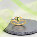 Peridot & Diamond Ring thumbnail 2
