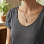 Pearl & Diamond Pendant thumbnail 4