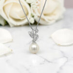 Pearl & Diamond Pendant thumbnail 2
