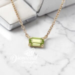 Peridot Solitaire Pendant thumbnail 2