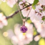 Pink Sapphire Pendant thumbnail 2