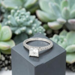 Princess Cut Engagement Ring thumbnail 3