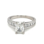 Radiant & Princess Cut Engagement Ring thumbnail 1