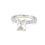 Radiant Cut Engagement Ring thumbnail 1