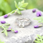 Radiant Cut Engagement Ring thumbnail 2