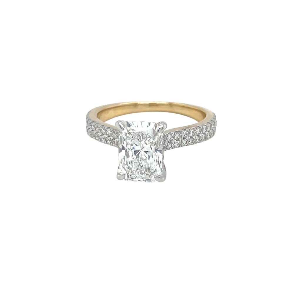 Radiant Cut Engagement Ring