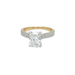 Radiant Cut Engagement Ring thumbnail 1