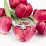 Round Halo Engagement Ring thumbnail 3