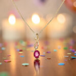 Ruby Twist Pendant thumbnail 2