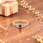 Square Sapphire Ring thumbnail 2