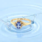 Tanzanite & Diamond Ring thumbnail 2