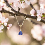 Triangle Tanzanite Pendant thumbnail 2