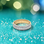Three Row Diamond Band thumbnail 2