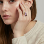 Amethyst Bypass Ring thumbnail 4