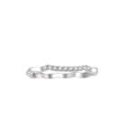 Curved Diamond Band thumbnail 1