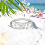 Emerald Cut Diamond Band thumbnail 3