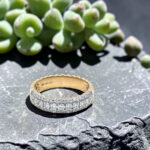 Three Row Diamond Band thumbnail 4