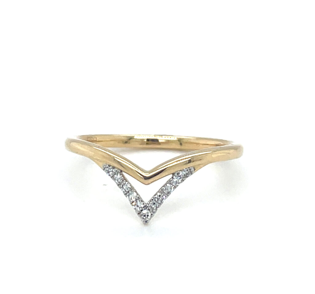 Yellow Chevron Band