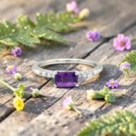Amethyst & Diamond Ring thumbnail 2