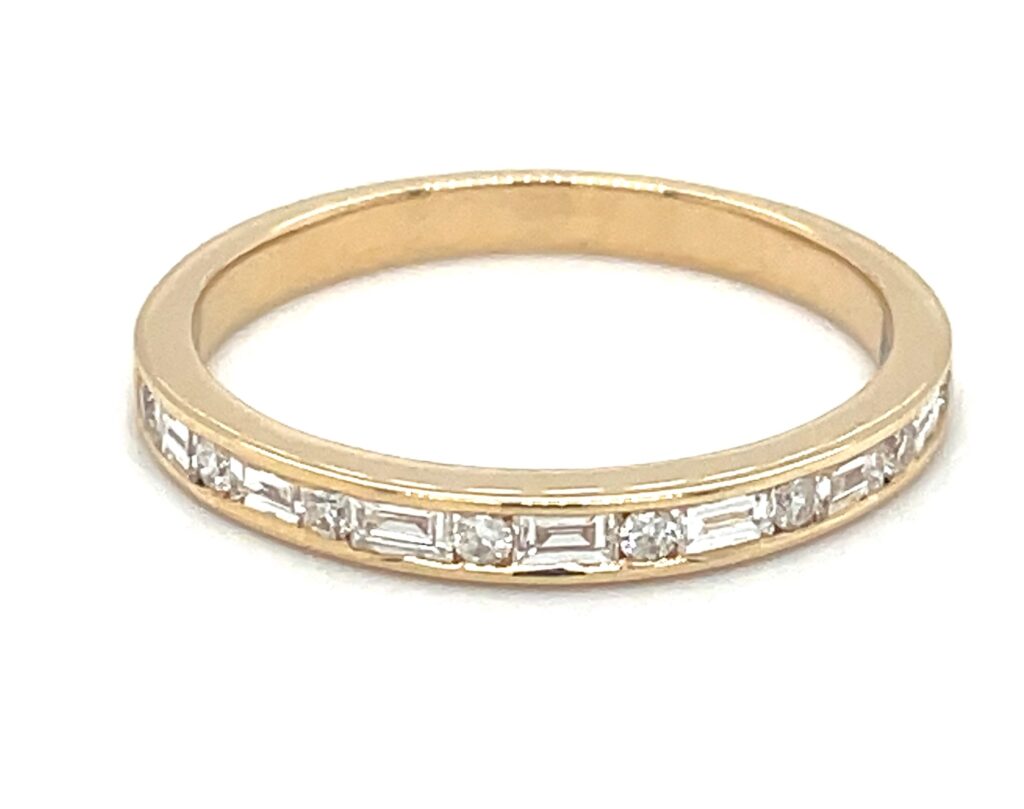 Yellow Gold Channel Band