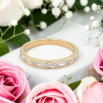 Yellow Gold Channel Band thumbnail 3
