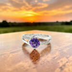 Cushion Amethyst Ring thumbnail 2