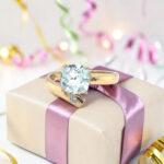 Cushion Aquamarine Ring thumbnail 2